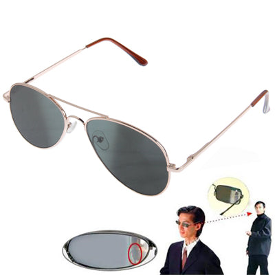 Anti-Track UV Protection Reflex Sunglasses Side Mirror with Protective Box Anti-Track UV Protection Reflex Sunglasses Side Mirror with Protective Box